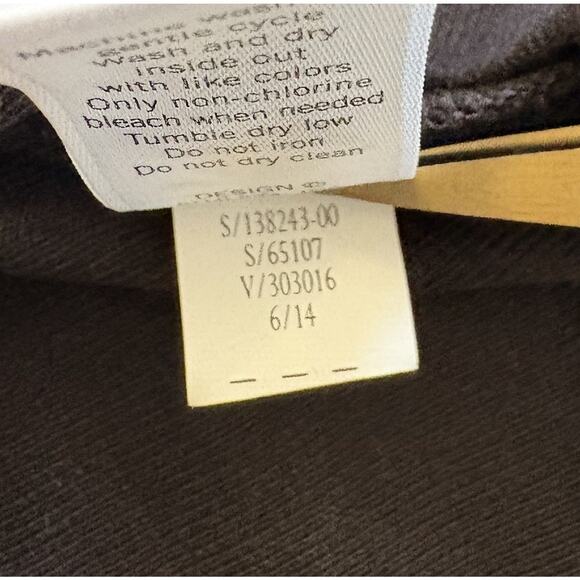 Athleta Black Lightweight Long Dolman Sleeve Shirt Women's Oversized Small - Picture 9 of 11